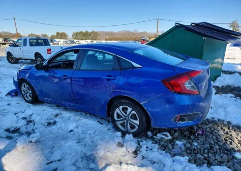 2016 Honda Civic Lx z USA, uszkodzony, nr VIN 19XFC2F58GE210198